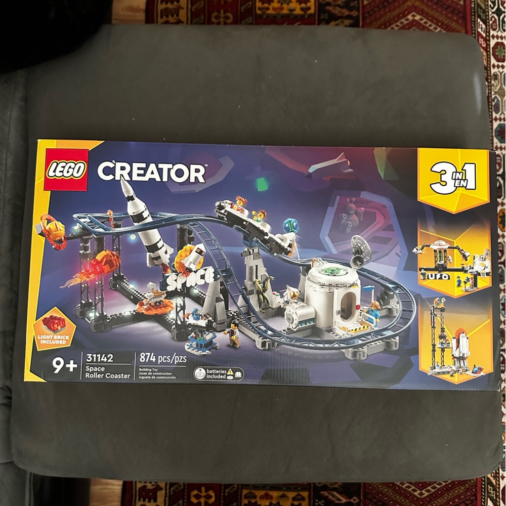 NWT 100% Authentic Lego Space Roller Coaster Creator 3 in 1 #31142